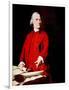 Samuel Adams, Portrait Depicting Adams Pointing to the Massachusetts Charter-John Singleton Copley-Framed Photo