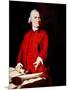 Samuel Adams, Portrait Depicting Adams Pointing to the Massachusetts Charter-John Singleton Copley-Mounted Photo