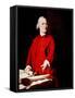 Samuel Adams, Portrait Depicting Adams Pointing to the Massachusetts Charter-John Singleton Copley-Framed Stretched Canvas