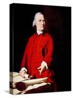 Samuel Adams, Portrait Depicting Adams Pointing to the Massachusetts Charter-John Singleton Copley-Stretched Canvas