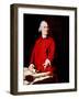 Samuel Adams, Portrait Depicting Adams Pointing to the Massachusetts Charter-John Singleton Copley-Framed Photo