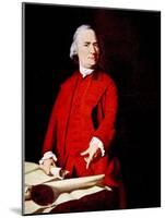 Samuel Adams, Portrait Depicting Adams Pointing to the Massachusetts Charter-John Singleton Copley-Mounted Photo