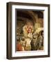 Samuel anointing David - Bible-William Brassey Hole-Framed Giclee Print