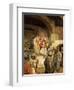 Samuel anointing David - Bible-William Brassey Hole-Framed Giclee Print