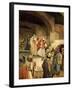 Samuel anointing David - Bible-William Brassey Hole-Framed Premium Giclee Print