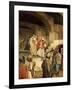 Samuel anointing David - Bible-William Brassey Hole-Framed Giclee Print