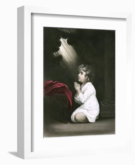 Samuel as a Boy-Sir Joshua Reynolds-Framed Giclee Print