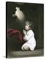 Samuel as a Boy-Sir Joshua Reynolds-Stretched Canvas