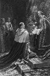 King Edward VII at the opening of his first Parliament, London, 14 February, 1901-Samuel Begg-Giclee Print