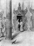 The Prince and Princess of Wales in King Theebaw's Palace, Mandalay, Burma, 1906-Samuel Begg-Giclee Print