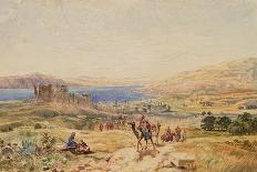 Tiberias on the Sea of Galilee, C.1850-Samuel Bough-Giclee Print