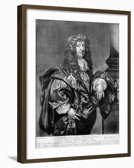 Samuel Butler (1612-80)-Gerard Soest-Framed Giclee Print