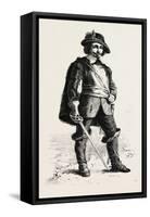 Samuel Champlain; on or before August 13-null-Framed Stretched Canvas