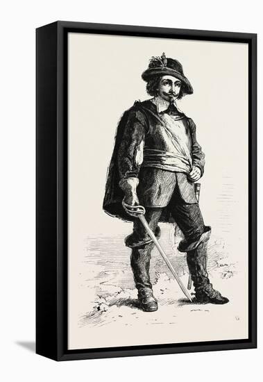 Samuel Champlain; on or before August 13-null-Framed Stretched Canvas