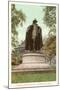 Samuel Chapin Statue, Springfield, Mass.-null-Mounted Art Print