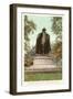 Samuel Chapin Statue, Springfield, Mass.-null-Framed Art Print