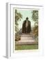 Samuel Chapin Statue, Springfield, Mass.-null-Framed Art Print