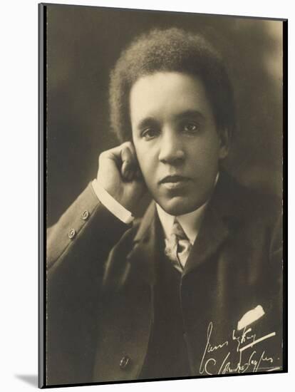 Samuel Coleridge-Taylor Composer-null-Mounted Photographic Print