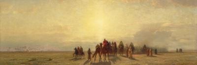 Caravan in the Desert, 1878-Samuel Colman-Giclee Print
