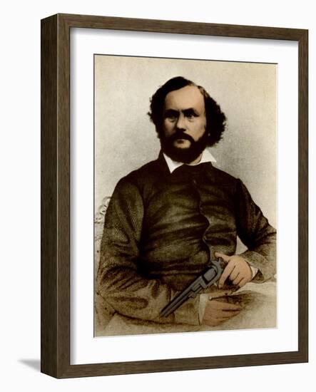 Samuel Colt, American Inventor-Science Source-Framed Giclee Print