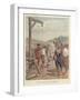 Samuel De Champlain Hanging a Conspirator, Canada, 17th Century-Louis Charles Bombled-Framed Giclee Print