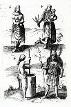 Illustrations of Algonquin Dress-Samuel de Champlain-Framed Giclee Print