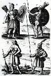 Cloister of the Hermits in Palermo-Samuel de Champlain-Framed Giclee Print