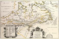 Map of the Island of Puerto Rico, 1599-Samuel de Champlain-Framed Giclee Print