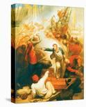 The Death of Nelson at the Battle of Trafalgar, 21 October 1805, 1806 (Oil on Canvas)-Samuel Drummond-Giclee Print