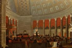 The House of Representatives, 1822-23-Samuel F. B. Morse-Framed Art Print