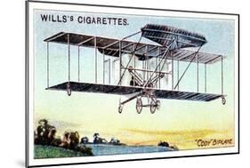 Samuel Franklin Cody , American-Born British Aviator, Flying Cody Biplane C1909-null-Mounted Giclee Print