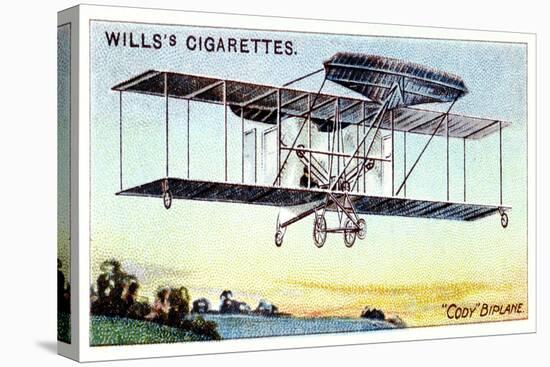 Samuel Franklin Cody , American-Born British Aviator, Flying Cody Biplane C1909-null-Stretched Canvas