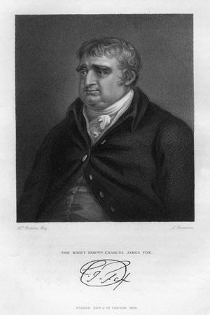 Charles James Fox (1749-180), Whig Statesman, 1830