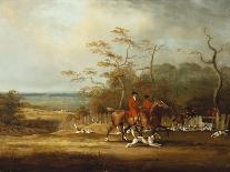 Drawing Cover-Huntsmen and Hounds in an Extensive Wooded Landscape, 1807-Samuel Henry Alken-Giclee Print