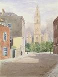 St. Paul's Church, Portland Square, from Surrey Street, 1825-Samuel Jackson-Giclee Print