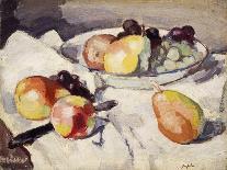 Still Life with Pears and Grapes, C.1930-Samuel John Peploe-Giclee Print