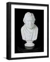 Samuel Johnson (1709-84) 1777 (Plaster)-Joseph Nollekens-Framed Giclee Print