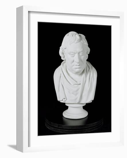 Samuel Johnson (1709-84) 1777 (Plaster)-Joseph Nollekens-Framed Giclee Print