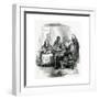 Samuel Johnson, 18th Century English Man of Letters in His House Off Fleet Street, London, 1852-null-Framed Giclee Print