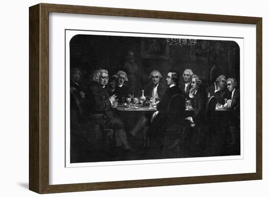 Samuel Johnson - dining-James William Edmund Doyle-Framed Giclee Print