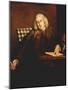 Samuel Johnson, English Man of Letters, 1756-1757-Joshua Reynolds-Mounted Giclee Print