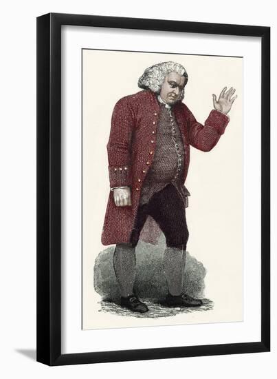 Samuel Johnson - English-William Finden-Framed Giclee Print