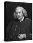 Samuel Johnson, Literary Critic, Poet, Essayist, Biographer-Joshua Reynolds-Stretched Canvas