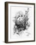 Samuel Johnson's house in-Herbert Railton-Framed Giclee Print