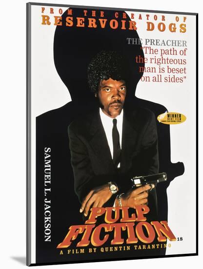 SAMUEL L. JACKSON. "Pulp Fiction" [1994], directed by QUENTIN TARANTINO.-null-Mounted Premium Photographic Print