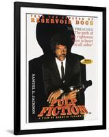 SAMUEL L. JACKSON. "Pulp Fiction" [1994], directed by QUENTIN TARANTINO.-null-Framed Photographic Print