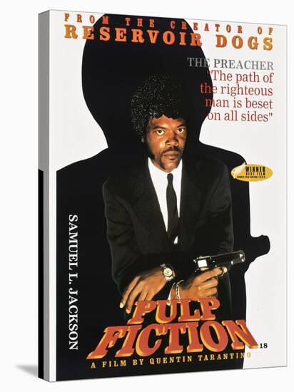 SAMUEL L. JACKSON. "Pulp Fiction" [1994], directed by QUENTIN TARANTINO.-null-Stretched Canvas