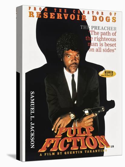 SAMUEL L. JACKSON. "Pulp Fiction" [1994], directed by QUENTIN TARANTINO.-null-Stretched Canvas