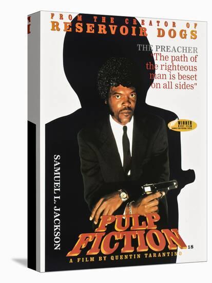 SAMUEL L. JACKSON. "Pulp Fiction" [1994], directed by QUENTIN TARANTINO.-null-Stretched Canvas