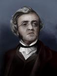 William Makepeace Thackeray --Samuel Laurence-Giclee Print